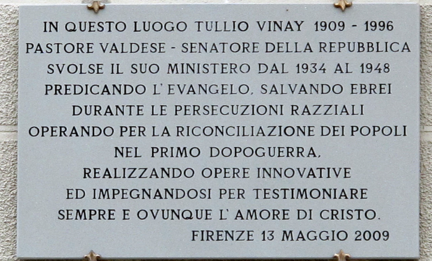 Archivio Disarmo e Chiesa valdese: bando